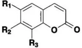 Gambar 2. Struktur aesculetin 