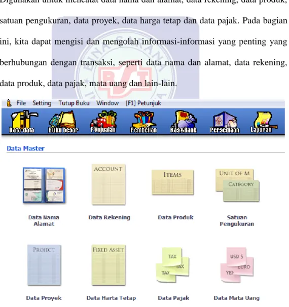Gambar II.3 Modul Data-data 