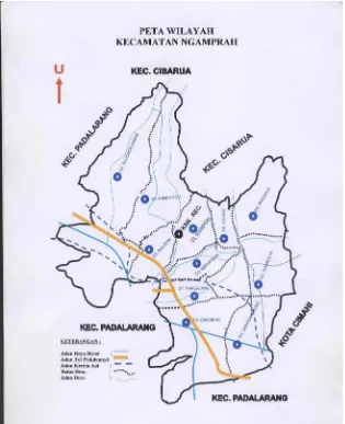 Gambar 3: Peta Wilayah Kecamatan Ngamprah