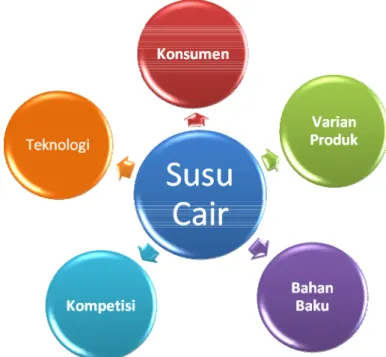 Gambar 2.7. Conceptual Framework Susu Cair 