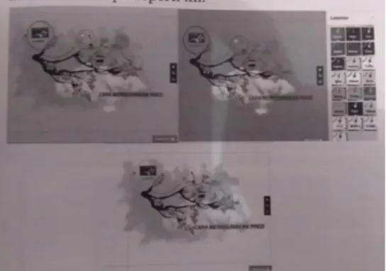 gambar yang kamu suka, lalu klik “Open” atau double click pada  gambar. Maka akan muncul seperti ini : 