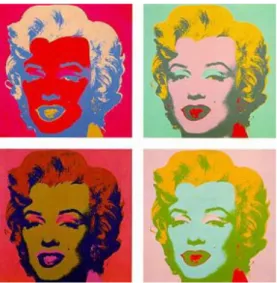 Gambar 4 Andy Warhol, Marilyn 1967 