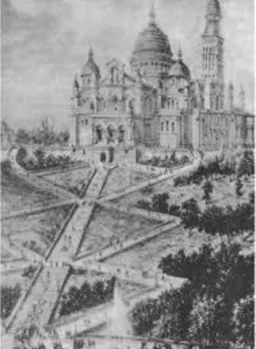Gambar 5. Gambar visual di atas menjadi lebih  hidup dengan kekuatan narasi yang disajikan oleh  Harvey dalam tulisannya tentang Monumen Basilica 