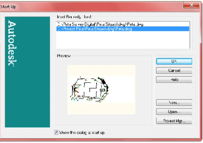 Gambar 8.1. Jendela Start Up 