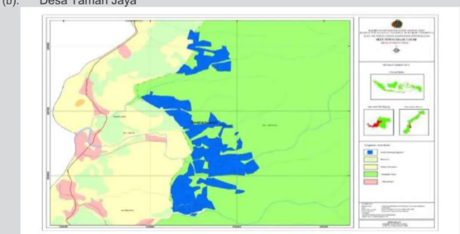 Gambar 6: Peta Penguasaan Tanah Desa Taman Jaya 