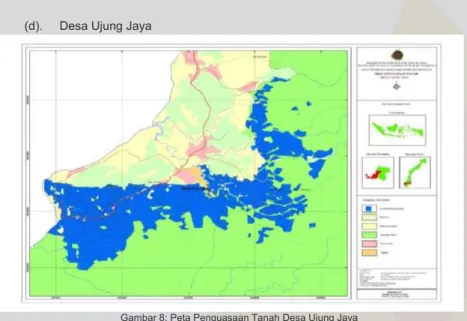 Gambar 8: Peta Penguasaan Tanah Desa Ujung Jaya 