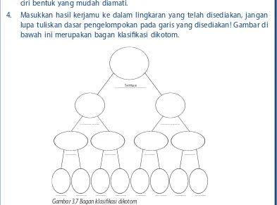 Gambar 3.7 Bagan klasiikasi dikotom