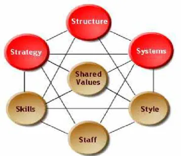 Gambar 4.7 McKinsey 7S Framework (www.12manage.com diakses pada 6/3/2007)