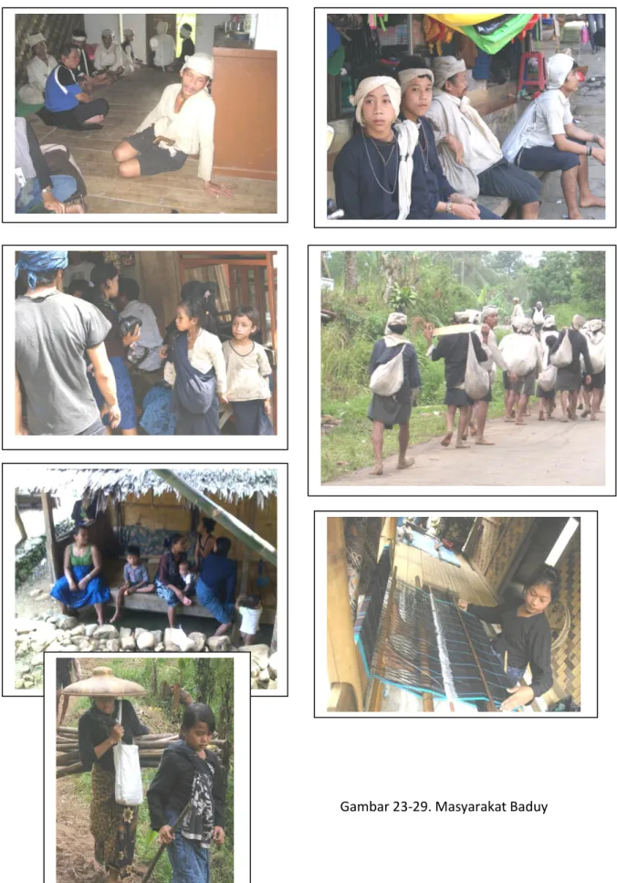 Gambar 23-29. Masyarakat Baduy  