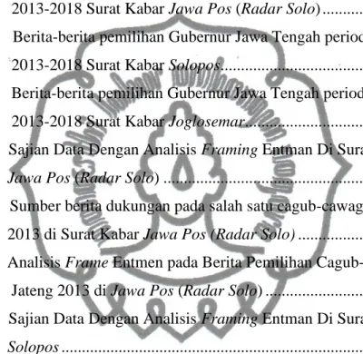 TABEL  HALAMAN 