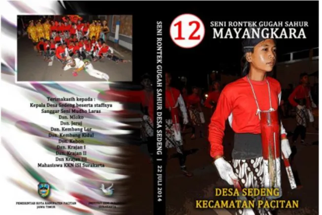 Gambar 10. Cover DVD dokumentasi lomba rontek. (Ana, 2014) 