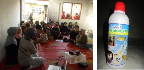 Gambar 8 Penjelasan tentang manfaat Probiotik Probio_FM  Program Pembuatan Pakan Ternak 