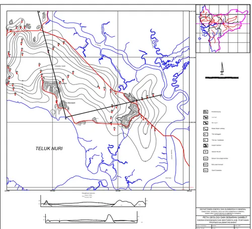 Gambar 3 Peta Geologi Daerah G.Encemanan 