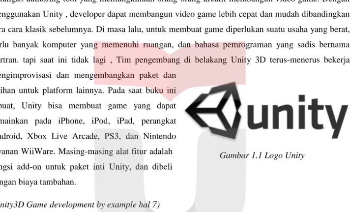 Gambar 1.1 Logo Unity 