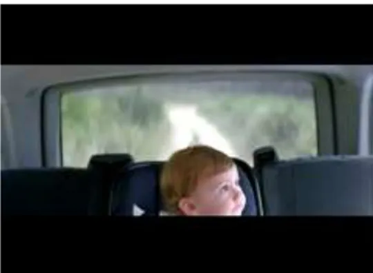 Gambar 3.1 Anak Lelaki Kecil dalam   Mobil 