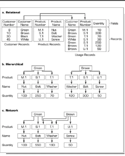 Gambar 1-5 Model Database 