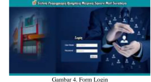 Gambar 9.Form Data Komplain  Gambar 8.Form Email Pemberitahuan 