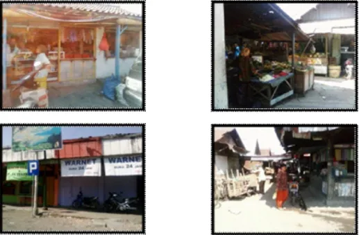 Gambar 3. Kondisi Kios, Toko, dan Los pada Pasar Daerah Gempol