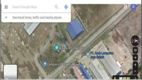 Gambar 6. peta lokasi ICS 200 PPS Kutaraja-Lampulo 