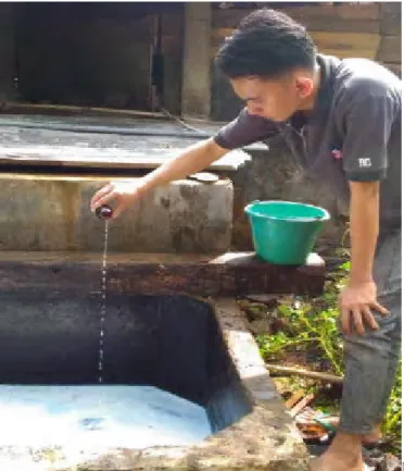 Gambar 9: Proses Pemberian Bahan Pengawet  