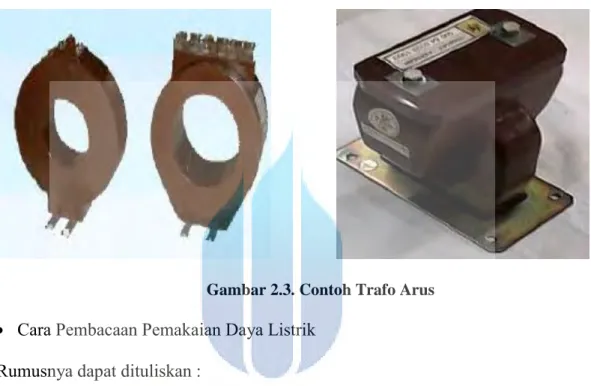 Gambar 2.3. Contoh Trafo Arus