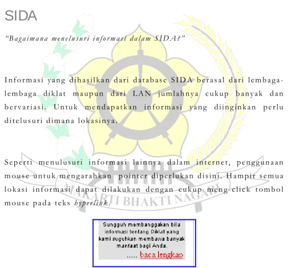 GAMBAR 4-1.  Teks Hyperlink : baca lengkap