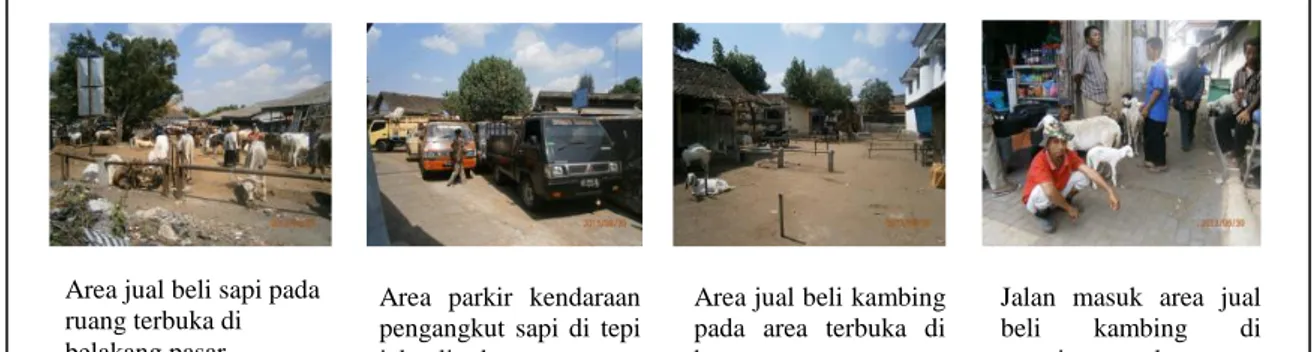 Gambar 3. Seting pemanfaatan ruang di ara-ara  Sumber   : Dokumentasi peneliti, 2013   