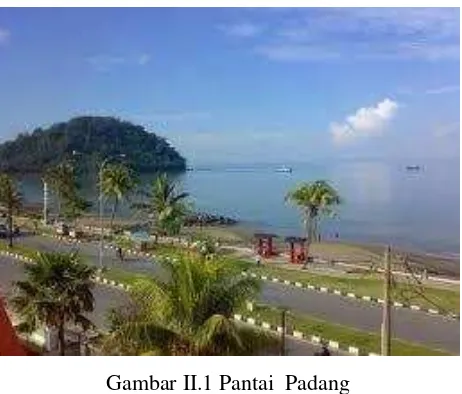 Gambar II.1 Pantai  Padang 