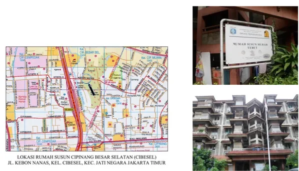 Gambar 5.  Rumah Susun Tebet Barat 1, lokasi Tebet  Barat, Kel. Tebet, Kec.Tebet, Jakarta Selatan