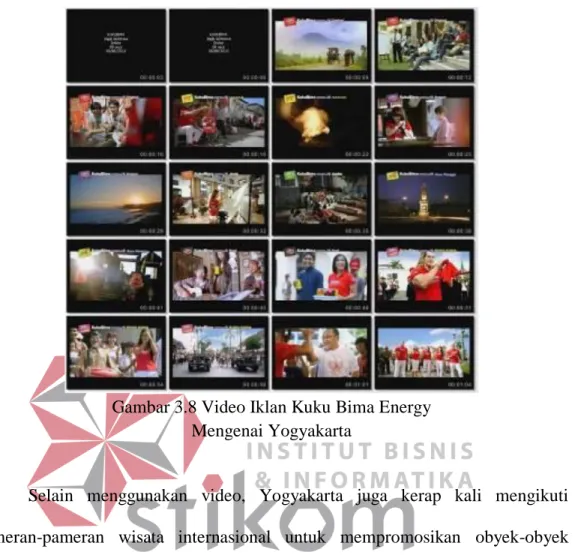 Gambar 3.8 Video Iklan Kuku Bima Energy   Mengenai Yogyakarta 