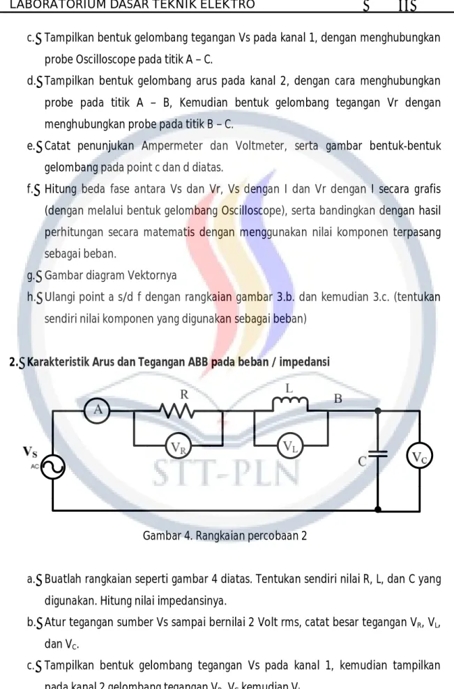 Gambar 4. Rangkaian percobaan 2 