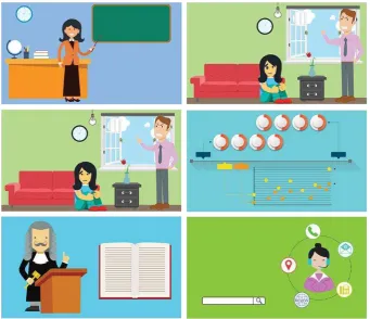 Gambar IV.1 .scene motion infographic 