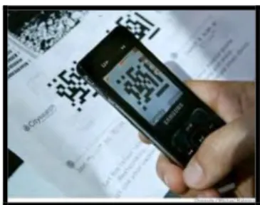 Gambar 2. 8  Pembacaan QRCode Dengan Menggunakan Software Khusus 