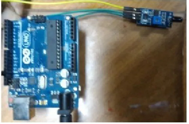 Gambar 4. Rangkaian Sensor Api  E.1 Rangkaian Exhaust fan 