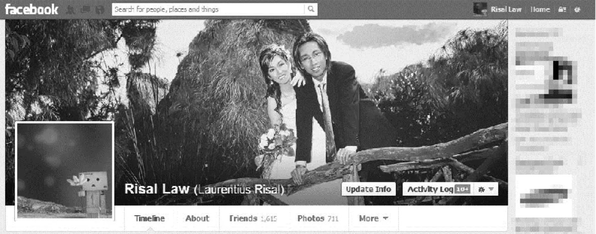 Gambar II-13 Profil Facebook 