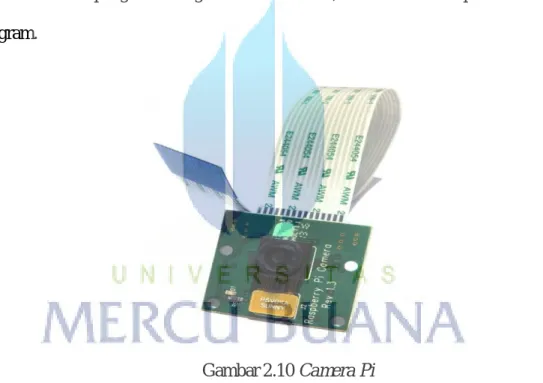 Gambar 2.10 Camera Pi   a.  Spesifikasi camera pi 