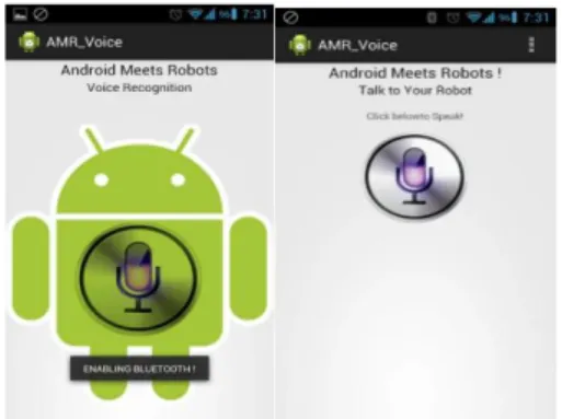 Gambar 8.  Aplikasi AMR_Voice Pada Android  4.2. Pembahasan 