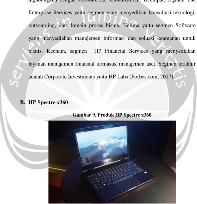 Gambar 9. Produk HP Spectre x360 