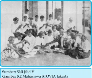 Gambar 5.2 Mahasiswa STOVIA Jakarta