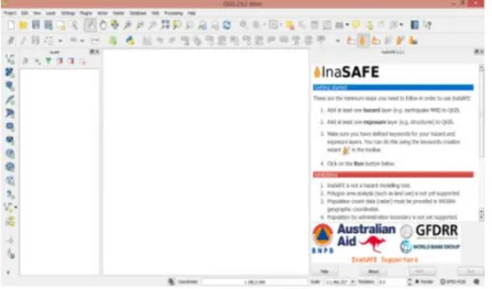 Gambar 1.2. Tampilan software InaSAFE                 Sumber: BNPB, 2012 