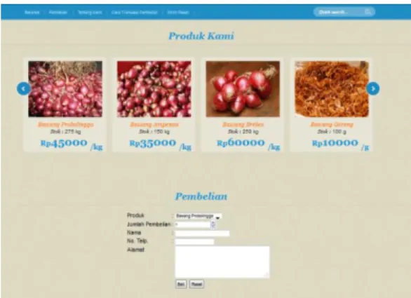 Gambar 3.6 Halaman Pembelian