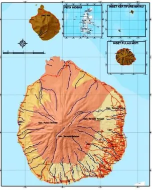 Gambar 6. Peta Geologi Kota Ternate.