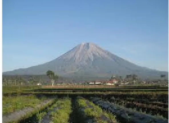 Gambar 2.1.4.2 Gunung Merapi