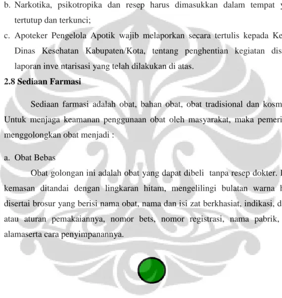Gambar 2.1. Logo Obat Bebas 