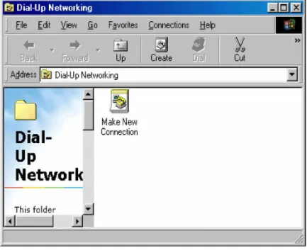 Gambar 18. Jendela Dial Up Networking 
