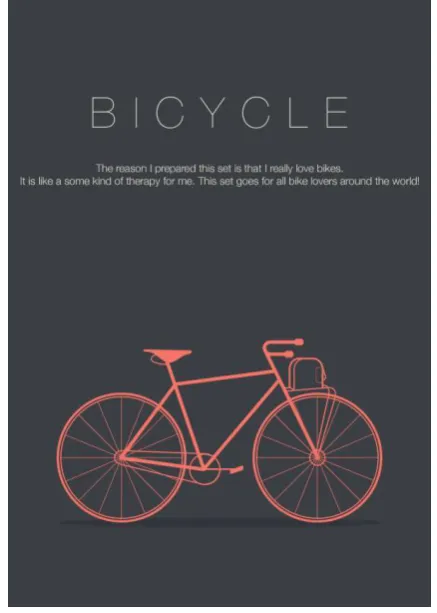 Gambar III.1 referensi gaya visual flatdesign 