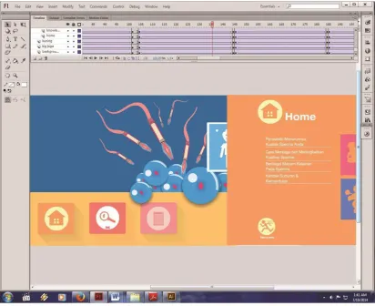 Gambar IV.4 Proses Animasi 