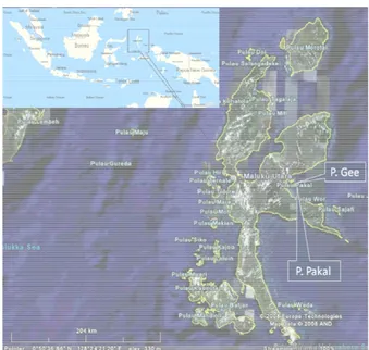 Gambar 2. Distribusi kadar Ni pada keseluruhan data Pulau Gee.