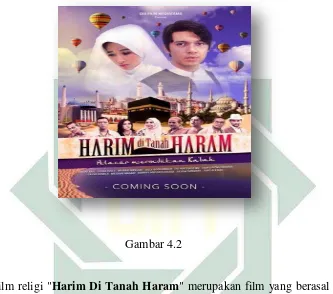 Film religi "Gambar 4.2 Harim Di Tanah Haram" merupakan film yang berasal dari 