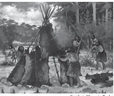 Gambar 4.12 Rumah masyarakat purba